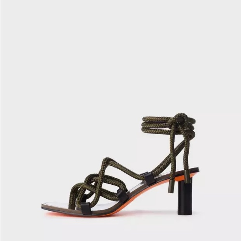 Rag and bone infinity tie heeled sandal - NWT and box